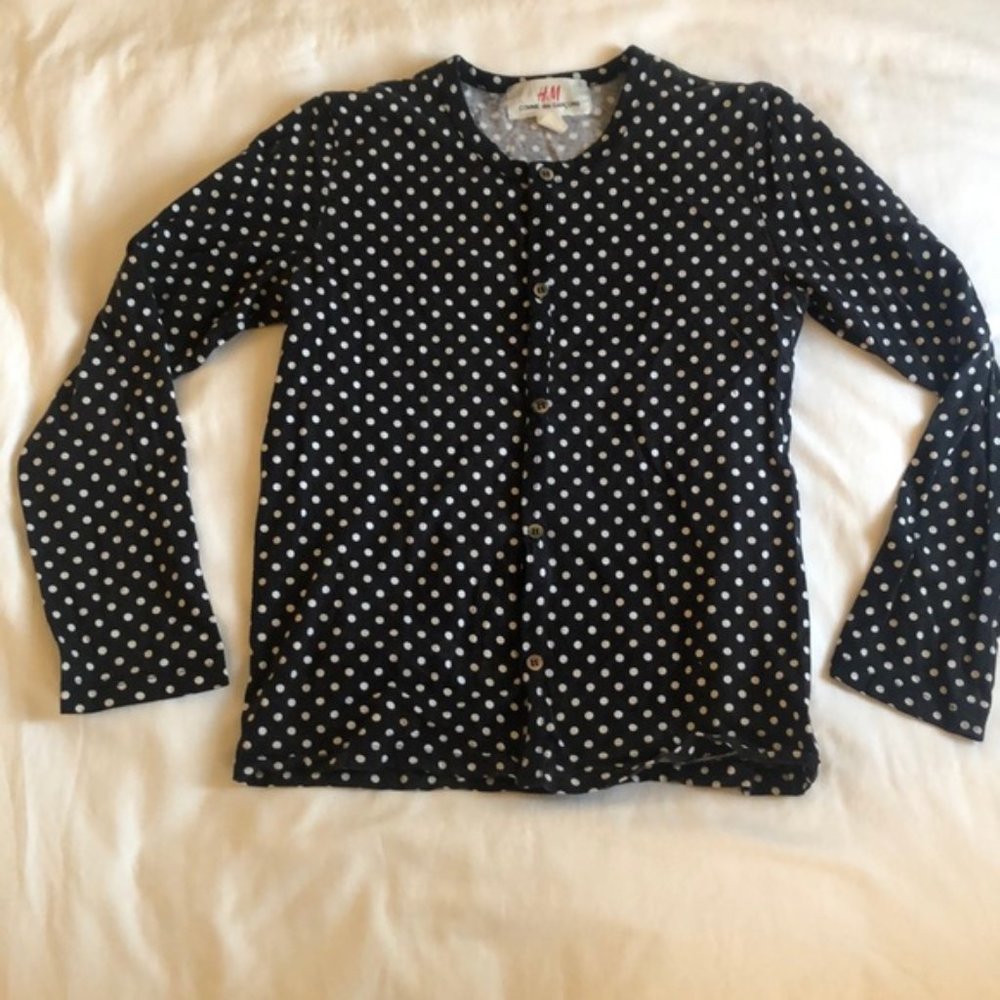 Comme des Garcons for H&M Polka Dot Cardigan M